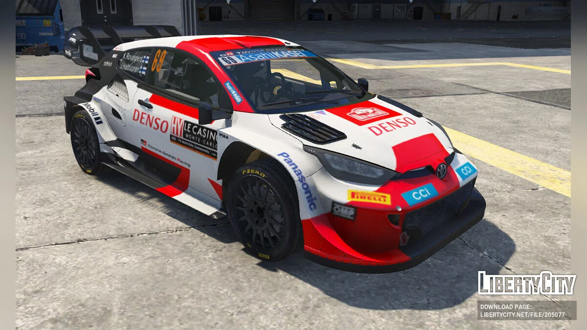 2023 Toyota Yaris GR Rally1 v1.0 / GTA 5
