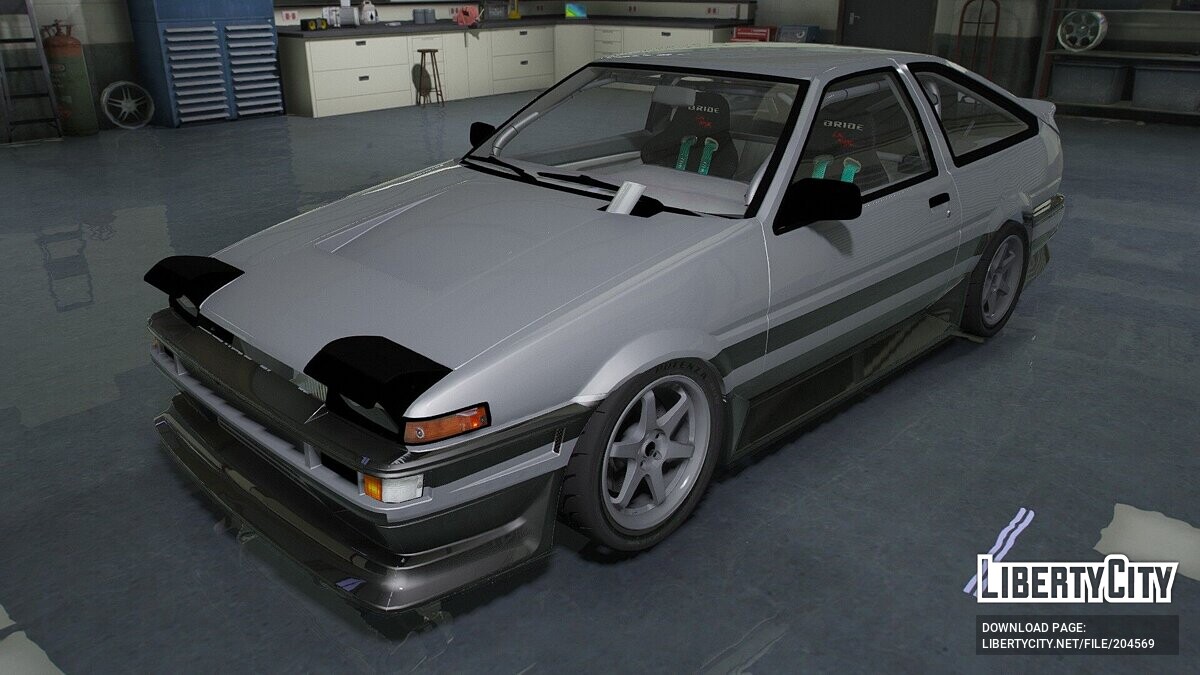 Скачать Toyota AE86 v1.0 для GTA 5