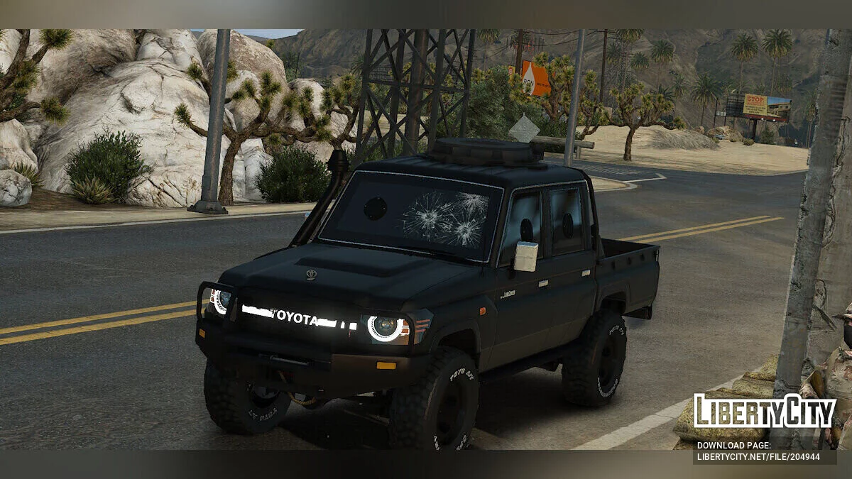 Toyota Land Cruiser GR Pick Up Armored v1.0 / GTA 5
