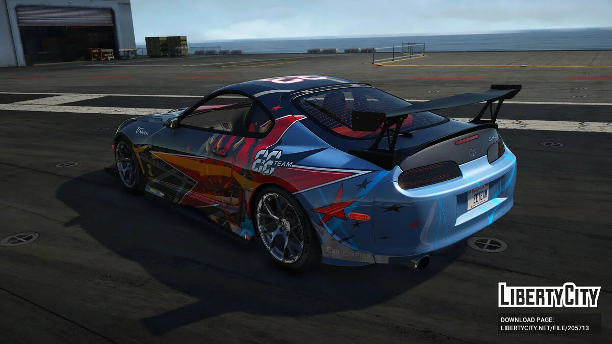 1998 Toyota Supra (JZA80) Evil Empire Vinyl / GTA 5