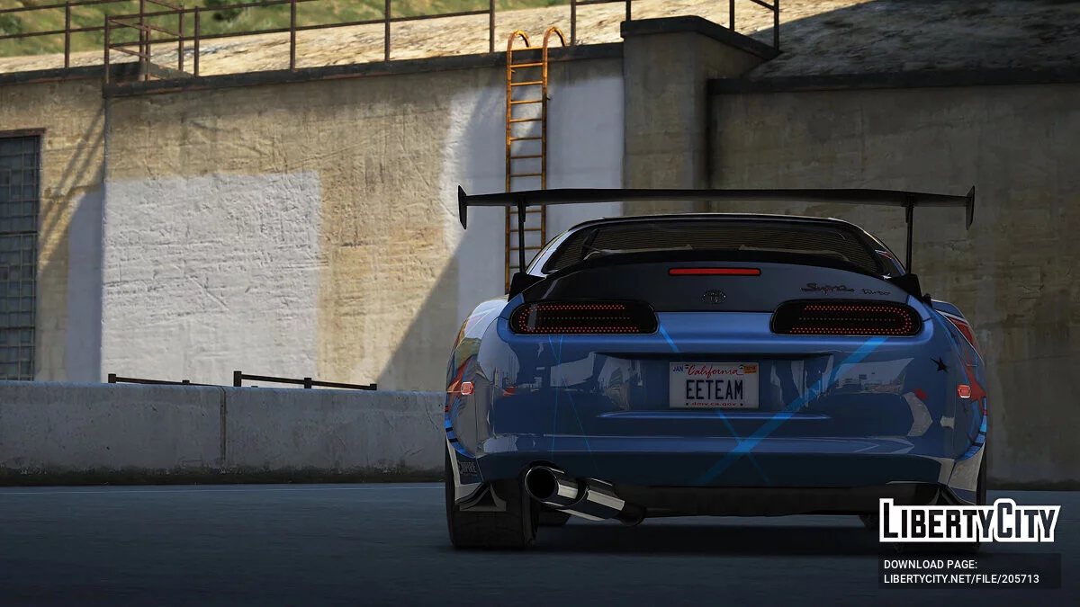 1998 Toyota Supra (JZA80) Evil Empire Vinyl / GTA 5
