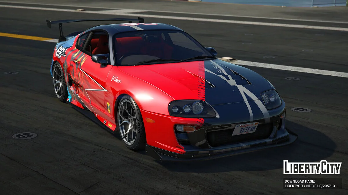 1998 Toyota Supra (JZA80) Evil Empire Vinyl / GTA 5