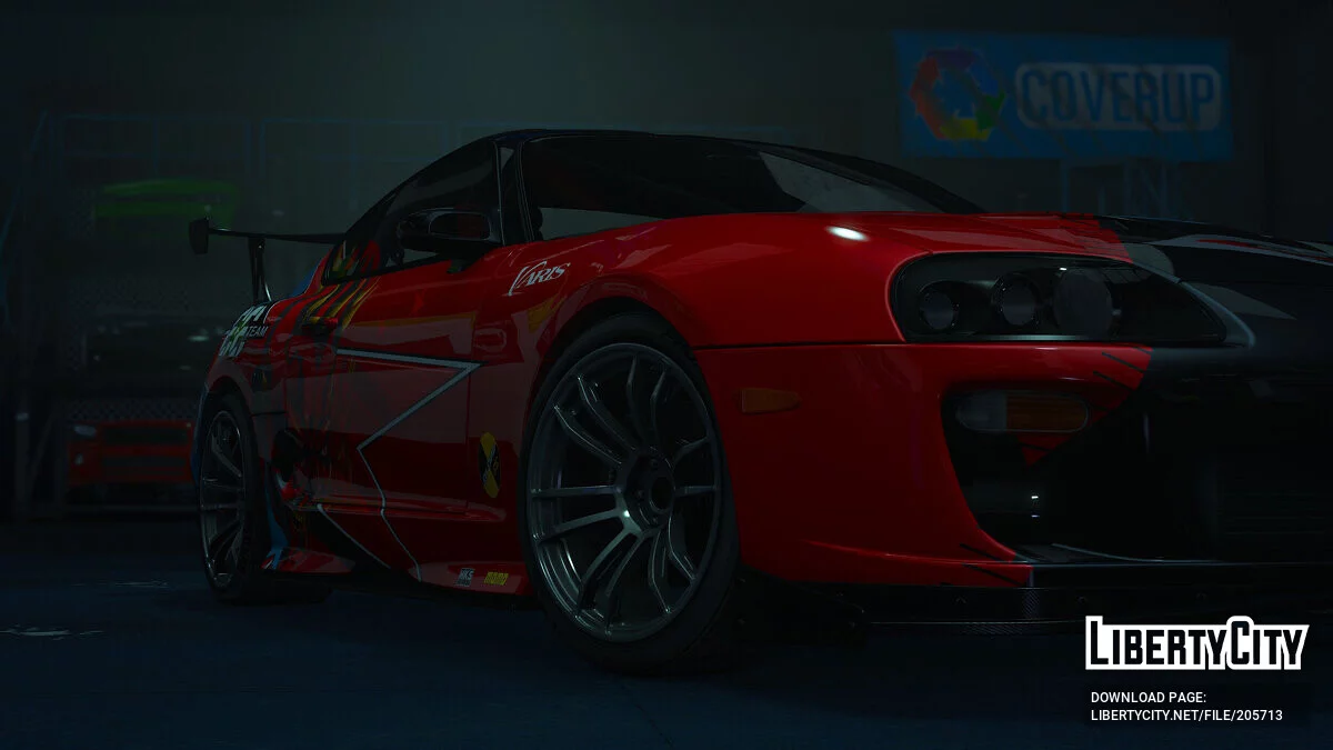 1998 Toyota Supra (JZA80) Evil Empire Vinyl / GTA 5