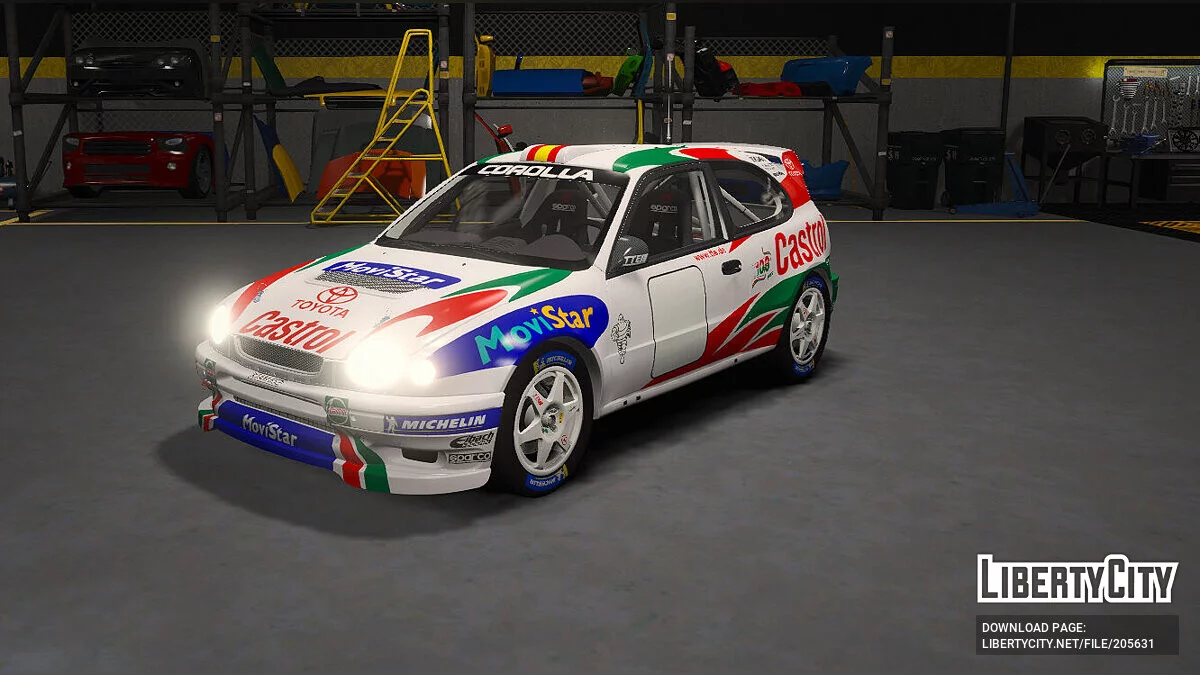 1999 Toyota Corolla WRC v1.0 / GTA 5