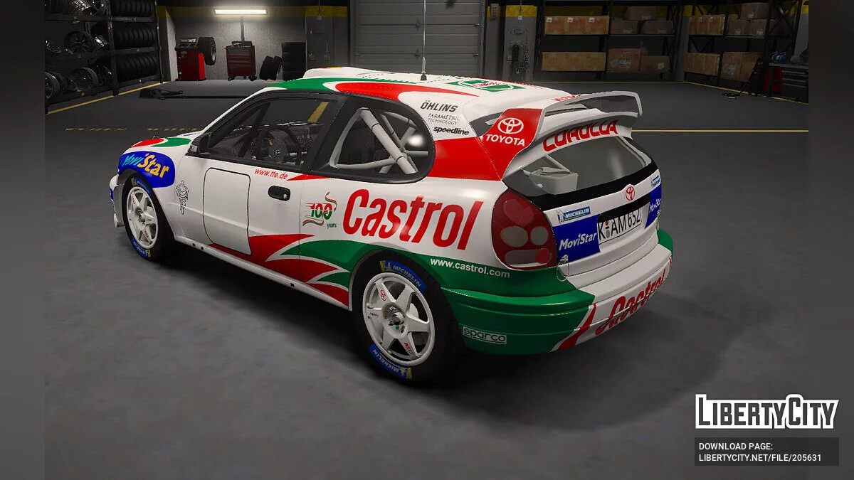 1999 Toyota Corolla WRC v1.0 / GTA 5