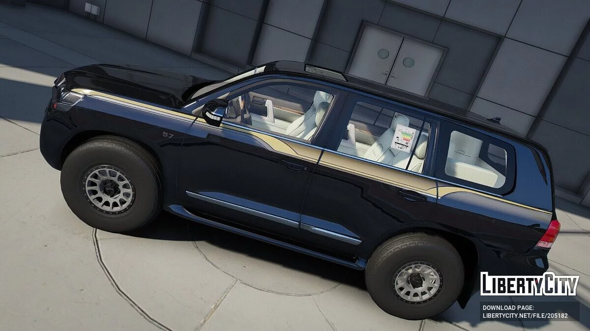 Toyota Land Cruiser VXR 5.7 2018 v1.0 / GTA 5