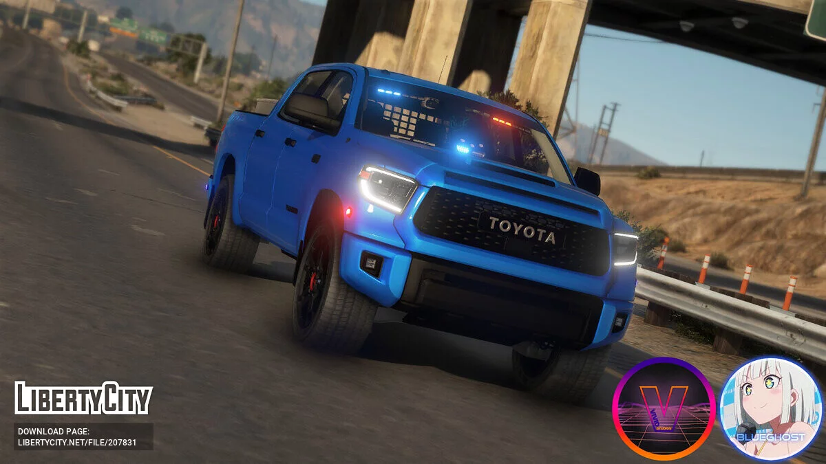 2019 Toyota Tundra TRD Unmarked / GTA 5