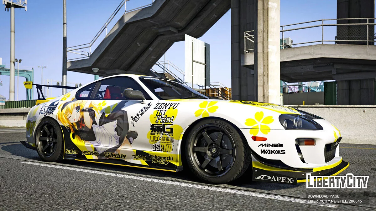 Toyota Supra (JZA80) Tenshin Ranman Ver.2 / GTA 5
