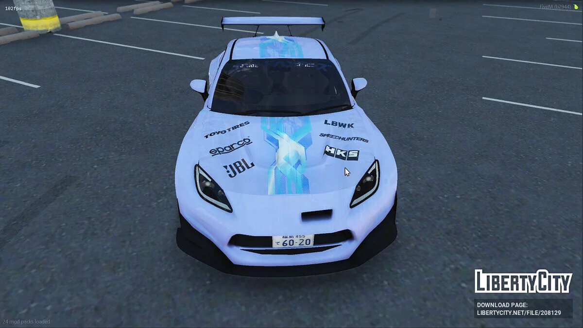 2022 Toyota GR86 Blue Archive / GTA 5