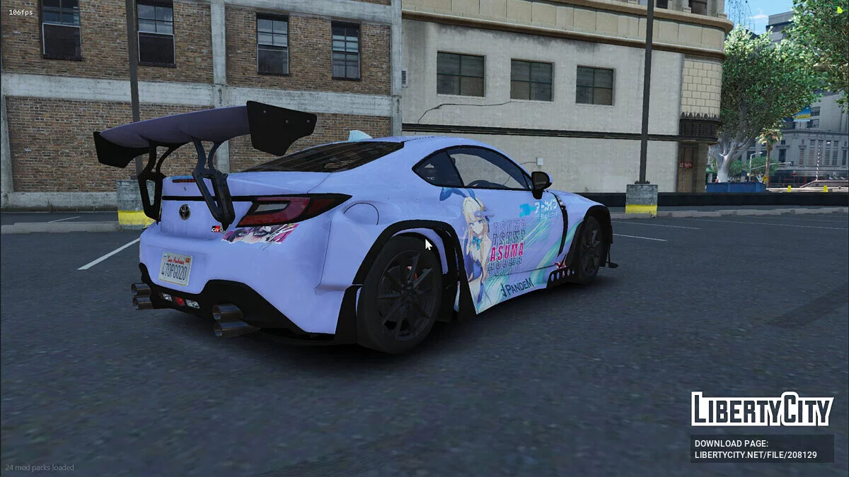2022 Toyota GR86 Blue Archive / GTA 5