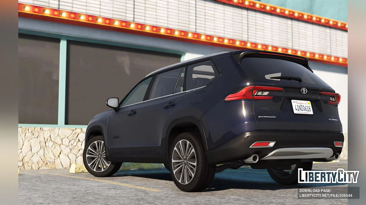 2024 Toyota Grand Highlander Platinum Hybrid Max v1.2 / GTA 5