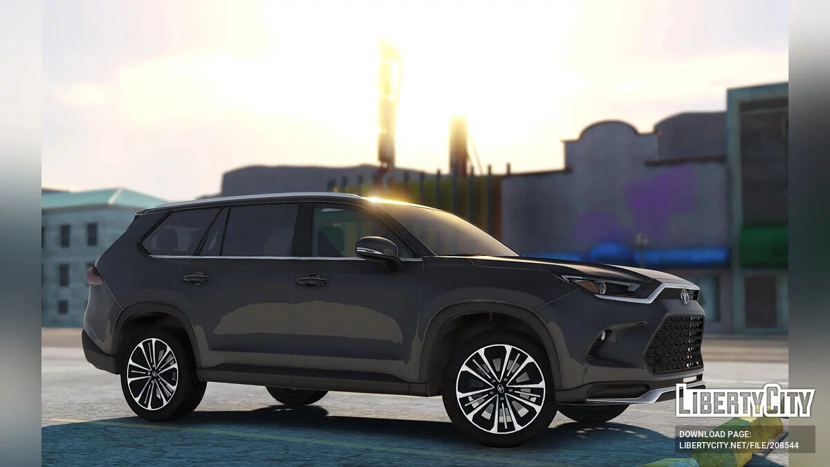 2024 Toyota Grand Highlander Platinum Hybrid Max v1.2 / GTA 5