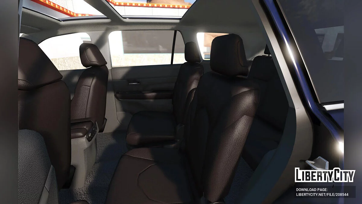2024 Toyota Grand Highlander Platinum Hybrid Max v1.2 / GTA 5