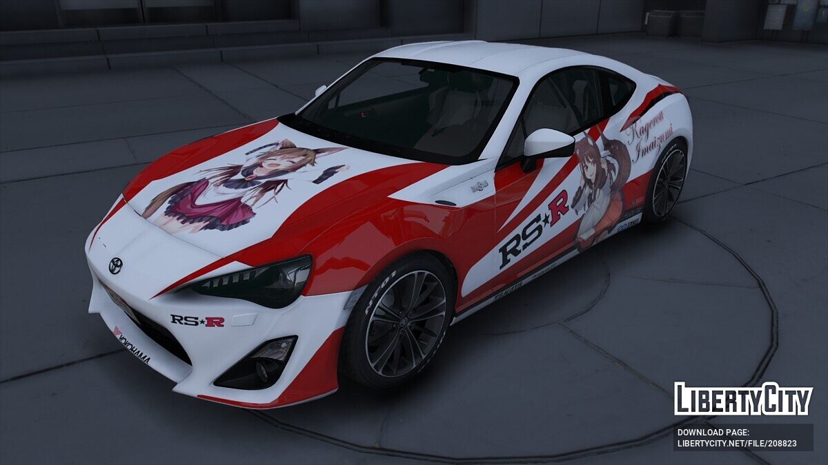 Скачать Toyota GT86 Itasha для GTA 5