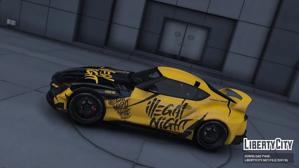 Toyota Supra A90 Illegal Night / GTA 5