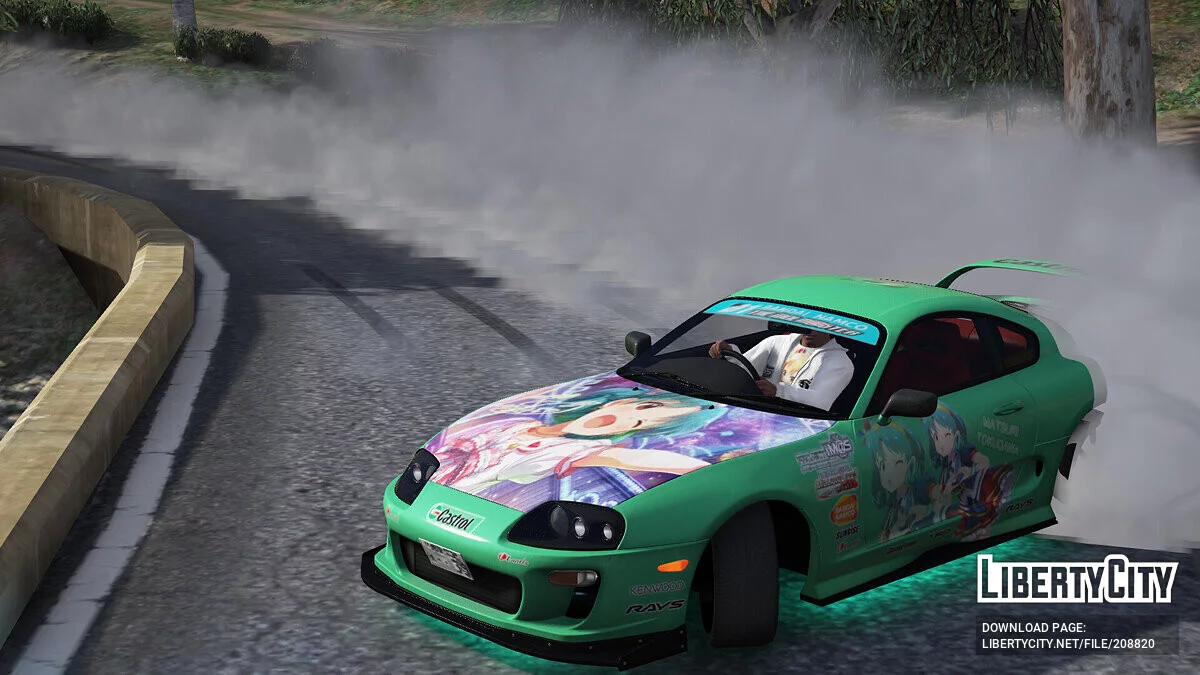 Toyota Supra JZA80 Itasha / GTA 5
