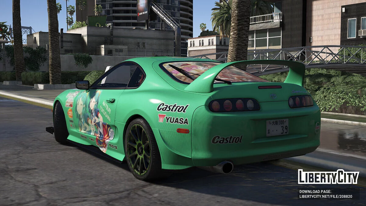 Toyota Supra JZA80 Itasha / GTA 5