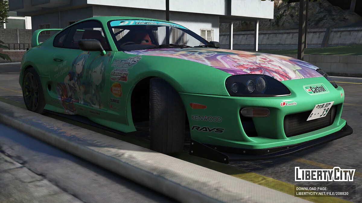 Toyota Supra JZA80 Itasha / GTA 5