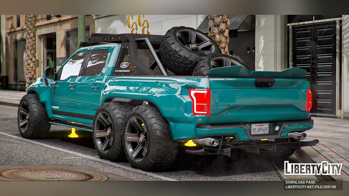 Toyota Tundra 6x6 Custom / GTA 5