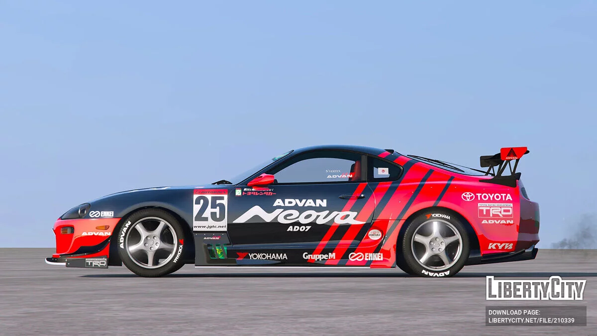 1998 Toyota Supra JZA80 ADVAN / GTA 5