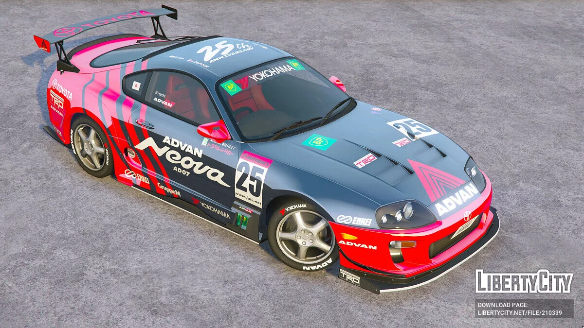 1998 Toyota Supra JZA80 ADVAN / GTA 5
