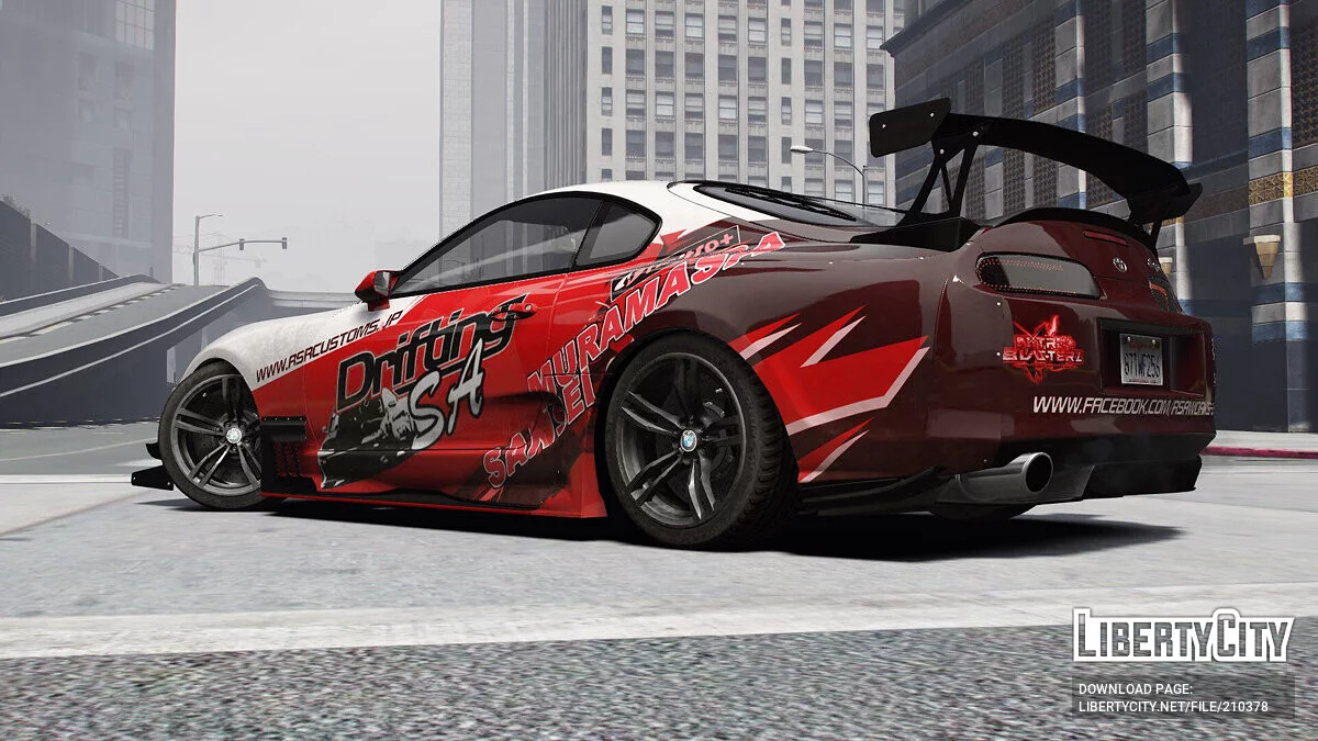 1998 Toyota Supra (JZA80) DriftWorks / GTA 5
