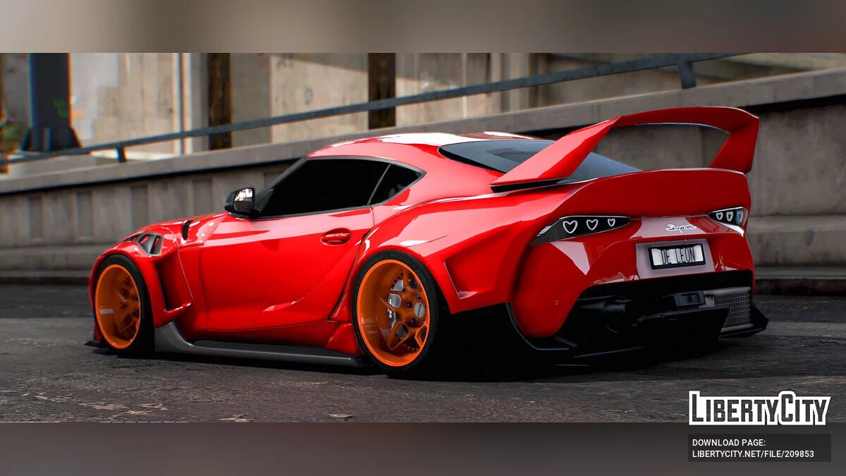 Toyota Supra MK5 Widebody / GTA 5