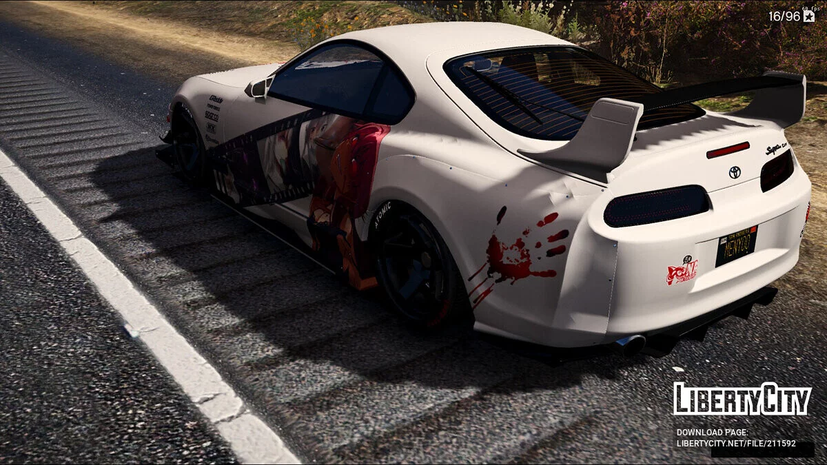 Toyota Supra (JZA80) Yuno Gasai / GTA 5