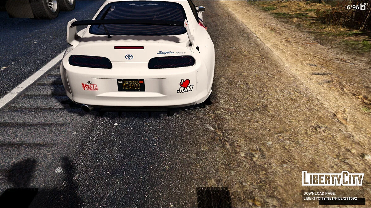 Toyota Supra (JZA80) Yuno Gasai / GTA 5
