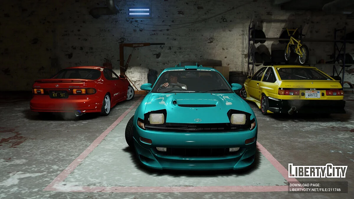 Toyota Celica GT-Four RC ST185 v1.0 / GTA 5