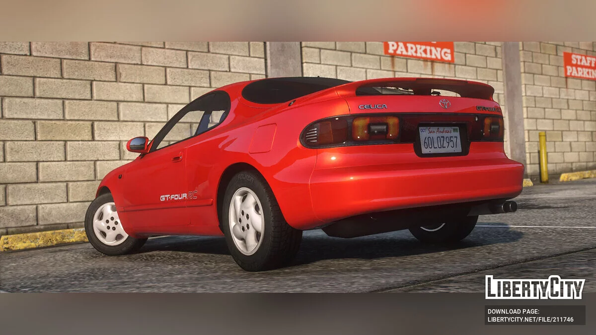 Toyota Celica GT-Four RC ST185 v1.0 / GTA 5