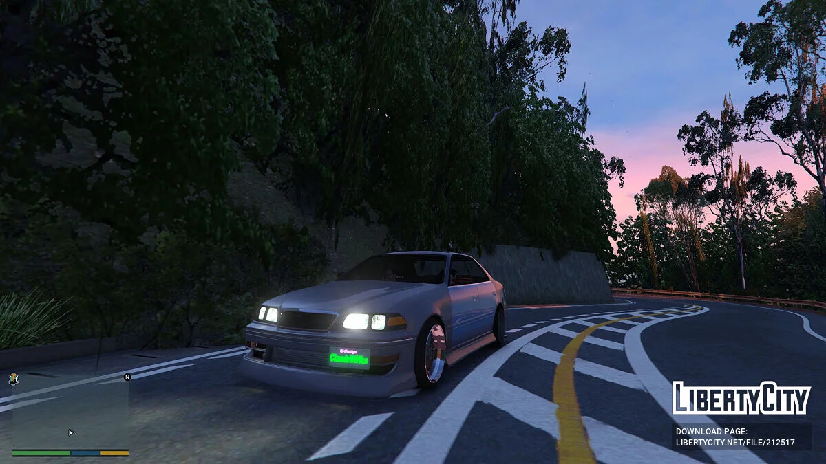 Toyota Mark II Jzx100 v1.1 / GTA 5