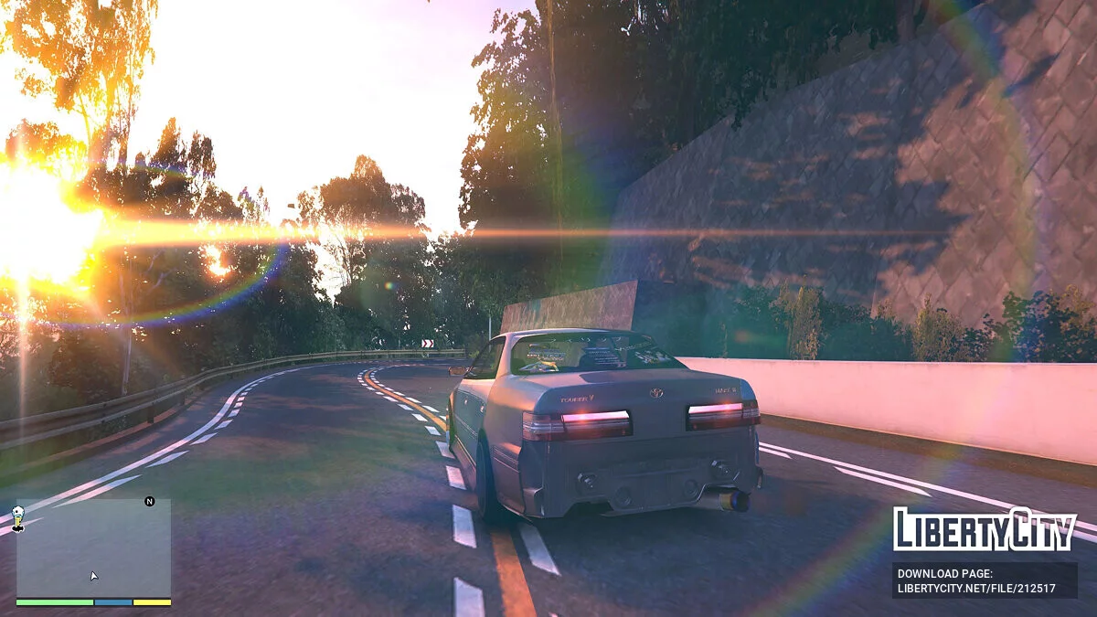 Toyota Mark II Jzx100 v1.1 / GTA 5
