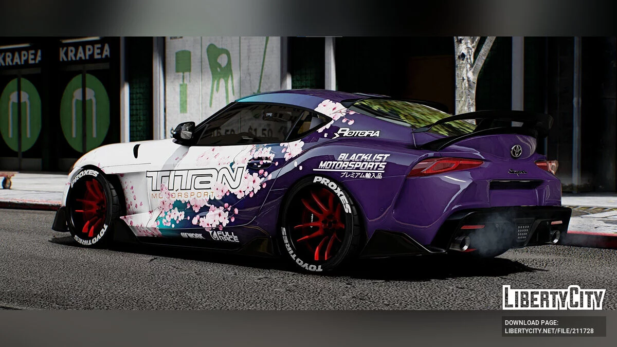 Toyota Supra MK5 A90 Aimgain / GTA 5