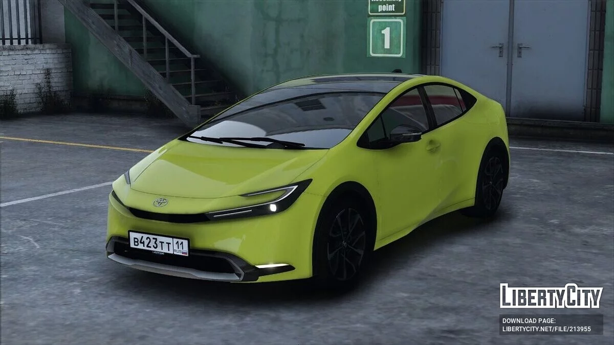 2024 Toyota Prius [Add-On | RU Plates | Extras] / GTA 5