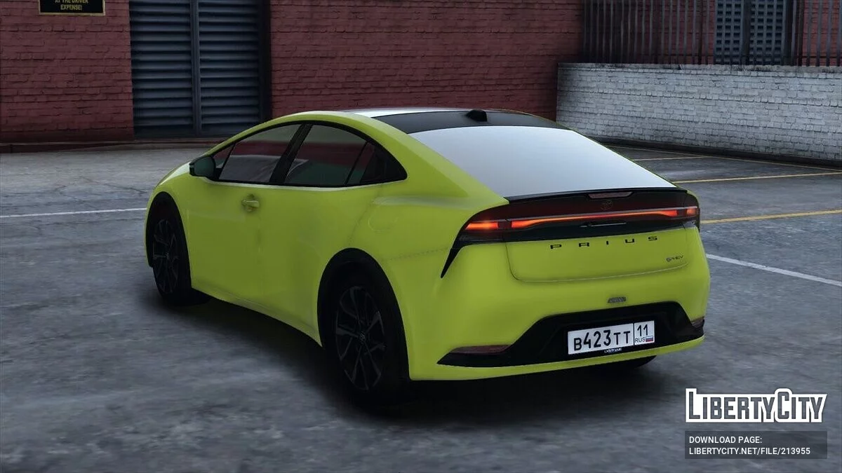 2024 Toyota Prius [Add-On | RU Plates | Extras] / GTA 5