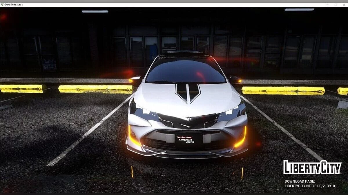 Toyota Corolla AltisX v1.0 / GTA 5