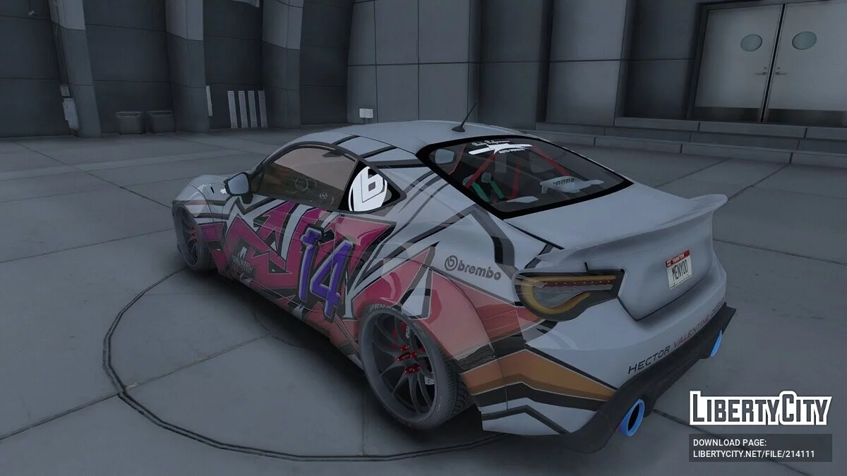 Toyota GT86 Liberty Walk Graffiti / GTA 5