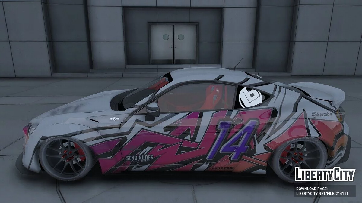 Toyota GT86 Liberty Walk Graffiti / GTA 5