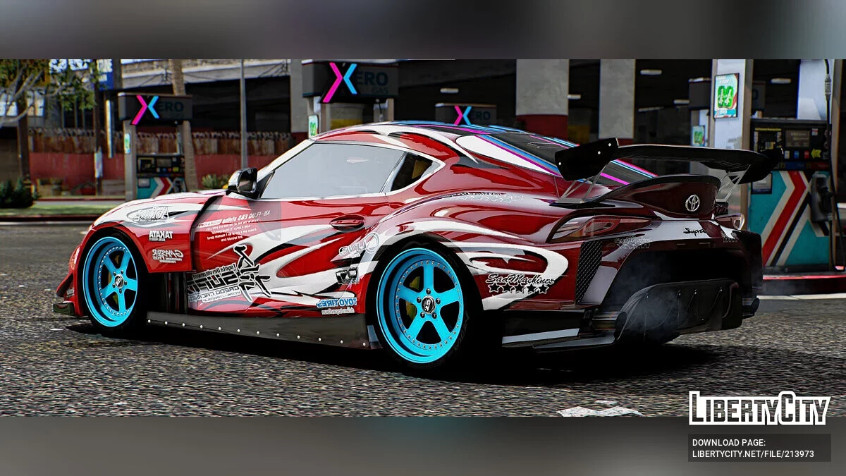Toyota Supra A90 Abflug / GTA 5