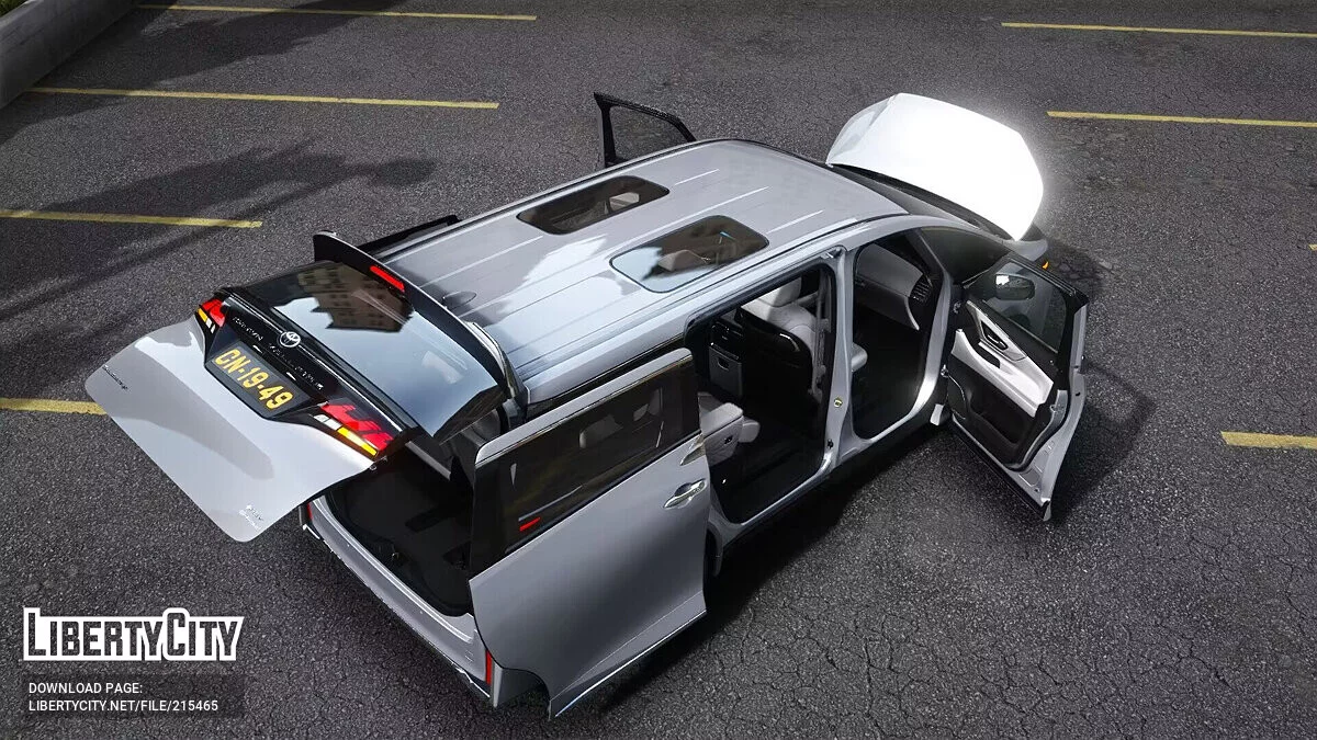 2023 Toyota Crown Vellfire Executive Lounge v1.0 / GTA 5