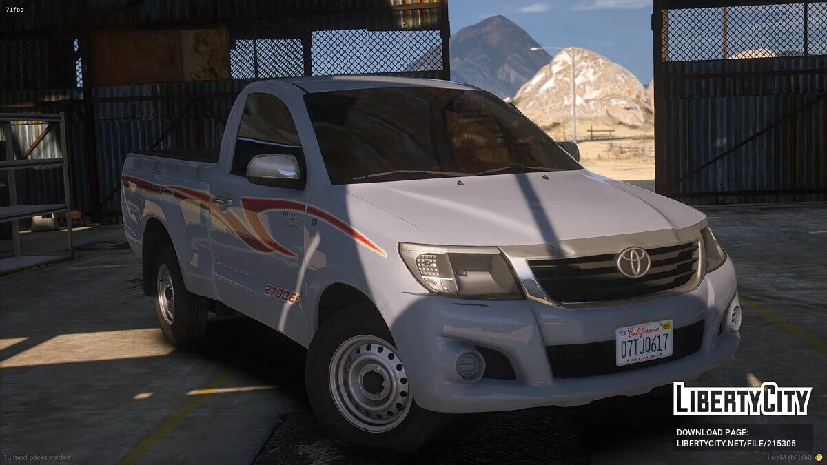 Toyota Hilux 2014 v1.0 / GTA 5