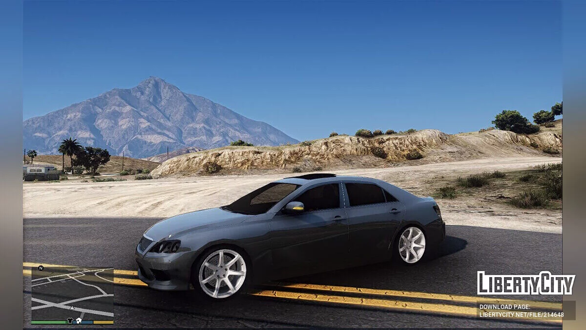 Toyota Mark X 300G Premium Vertiga Kit v1.1 / GTA 5