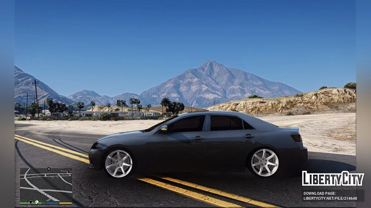 Toyota Mark X 300G Premium Vertiga Kit v1.1 / GTA 5