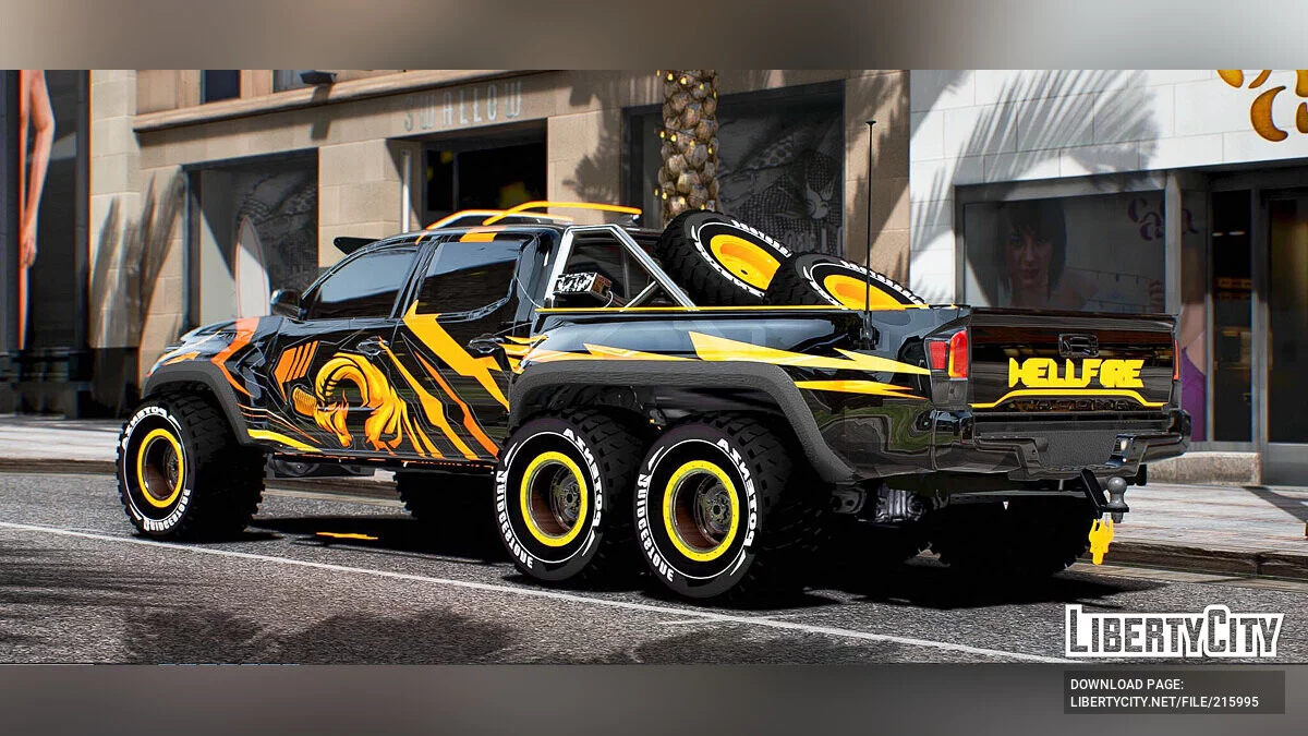 HELLCAT TACOMA 6x6 V3 / GTA 5