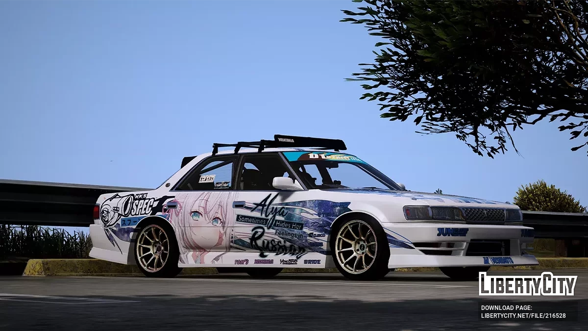 Toyota Chaser GT Twin Turbo 1991 (JZX81) v1.1 / GTA 5
