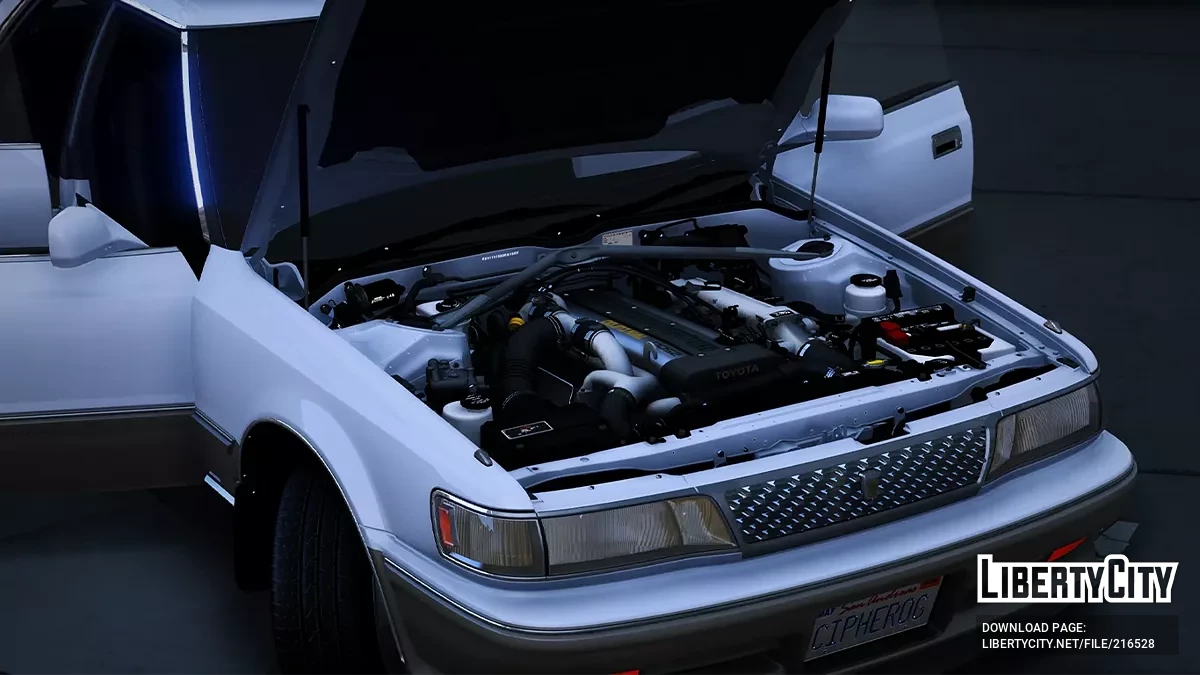 Toyota Chaser GT Twin Turbo 1991 (JZX81) v1.1 / GTA 5