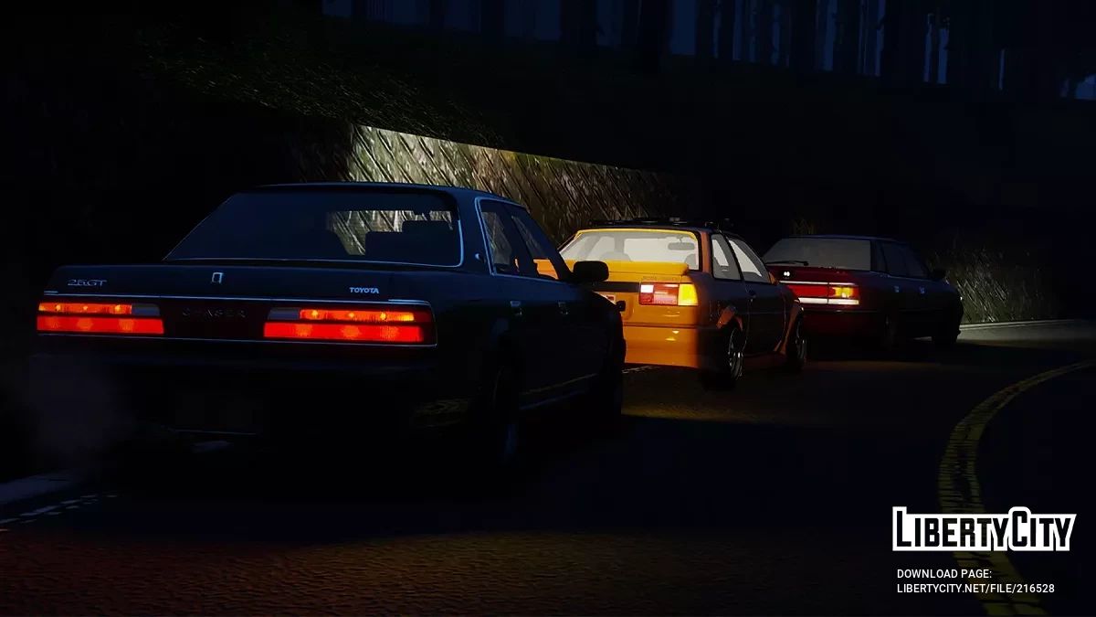 Toyota Chaser GT Twin Turbo 1991 (JZX81) v1.1 / GTA 5