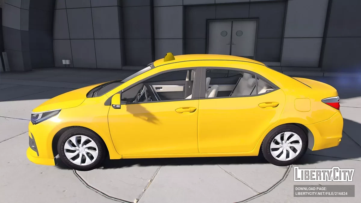 Toyota Corolla Etiket Taksi / GTA 5