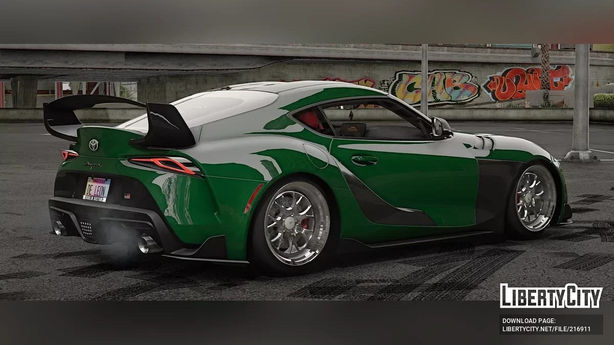Toyota Supra A90 Stanced / GTA 5